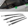 Car Accessories 4Pcs/Set Door Window Glass Weatherstrip Trim Fit For Toyota Corolla 2008-2013 Waterproof Car Door Rubber Seals