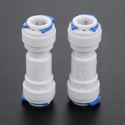3/8" (9.5mm) Быстроразъемный обратный клапан для системы фильтрации воды RO, системы обратного осмоса RO, очистителя 1 шт.