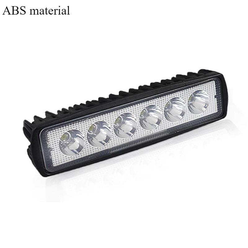 1 шт/2 шт ABS автомобильный рабочий свет 6LED DRL прожектор высокое качество водонепроницаемый авто внедорожный внедорожник грузовик универсальная ночная безопасная фара для вождения
