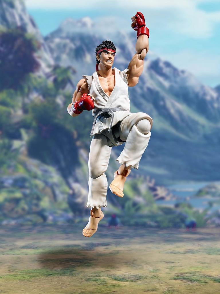 TAMASHII NATIONS Street Fighter Ryu примерно 150 мм окрашенная подвижная фигурка SHFiguarts ABS&PVC