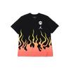 Мужская футболка с коротким рукавом и принтом логотипа Flame, черные топы DV3132-010
