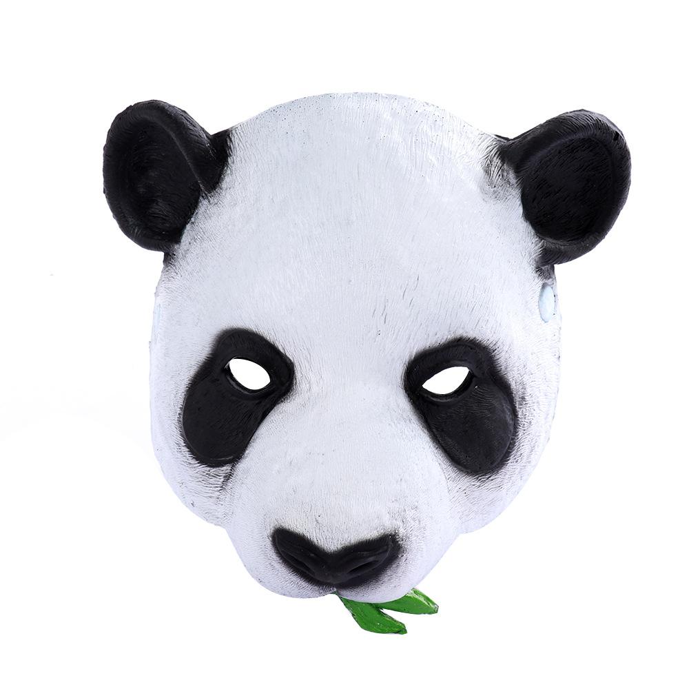 Funny Giant Panda Mask 3D PU Foam Animal Mask Female Male Carnival Party Club Cosplay Mask