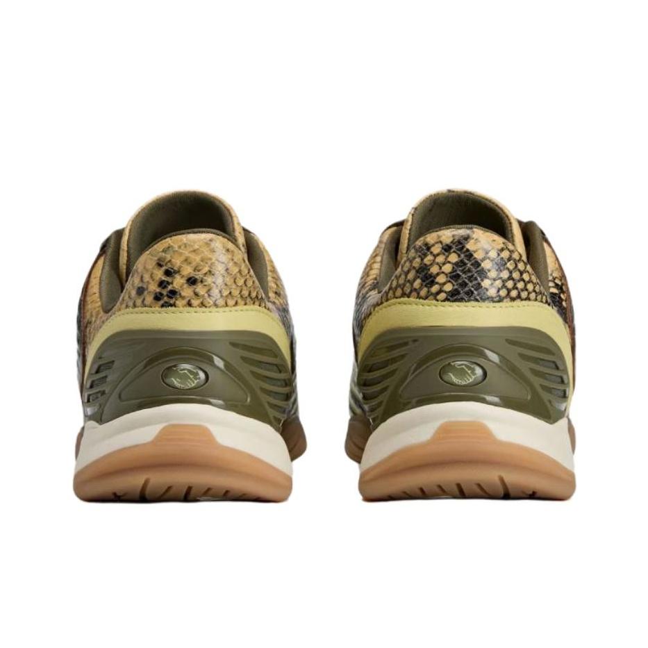 Slam Jam x adidas F50.7 Sala C5 Пудрово-желтый Крок Унисекс Кроссовки Коричневый Градиент-Океан Темный-Хаки JR2201