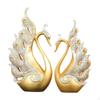 2 Pcs Swan Ornament, Figurines, Decoration, Animal, Wedding Anniversary, Doll, Figurine,