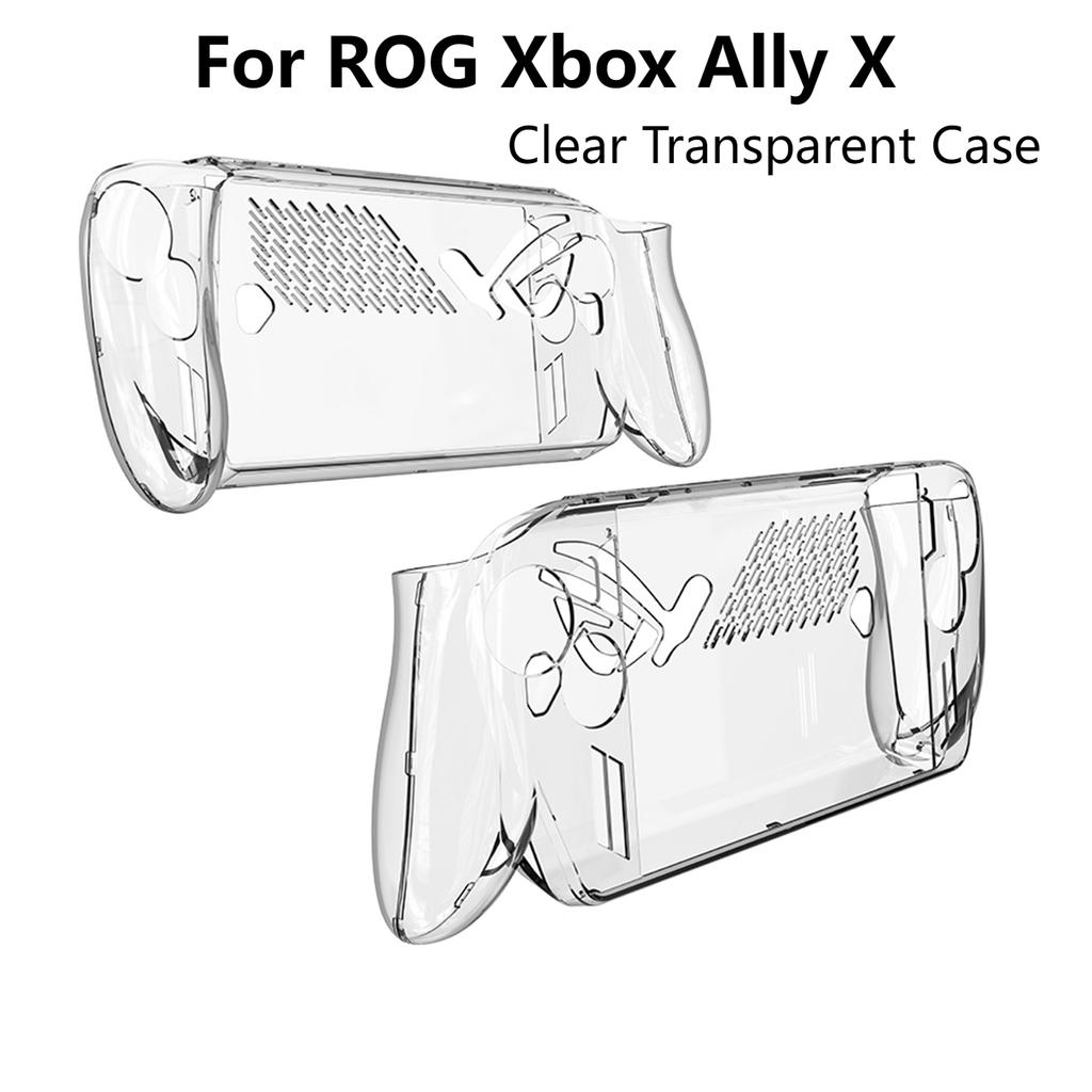 Прозрачный чехол для игровой консоли ROG Xbox Ally X, противоскользящий, противоударный, влагозащищенный, прозрачная защитная накладка, задняя крышка, аксессуар
