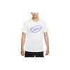 Dri-Fit Printed Crew Neck Casual Short Sleeve T-Shirt Men Tops White DD6903-100