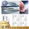 For VOLKSWAGEN VW Transparent Car Door Handle Bowl Anti-scratch Stickers Strip Protection For Volkswagen VW Golf CC Passat Polo