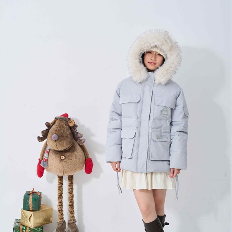 [One piece] Tooling Parker cotton coat women's winter new thickened warm cotton coat