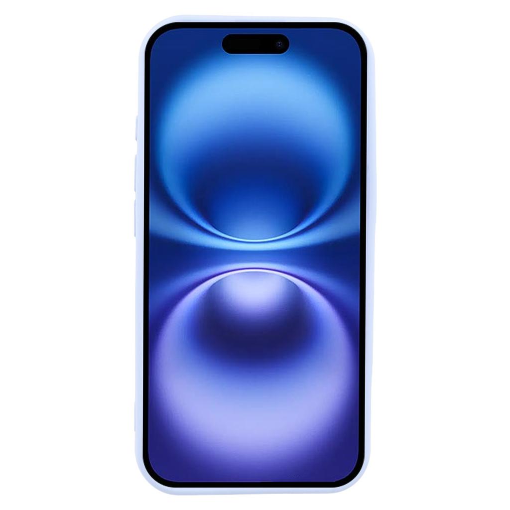 Чехол для iPhone 16, совместимый с противоударным чехлом MagSafe TPU Phone Cover - светло-фиолетовый