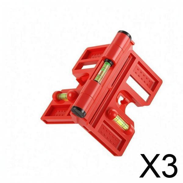 2xColumn Leveler Foldable Level Bubble Vial Rotating Post
