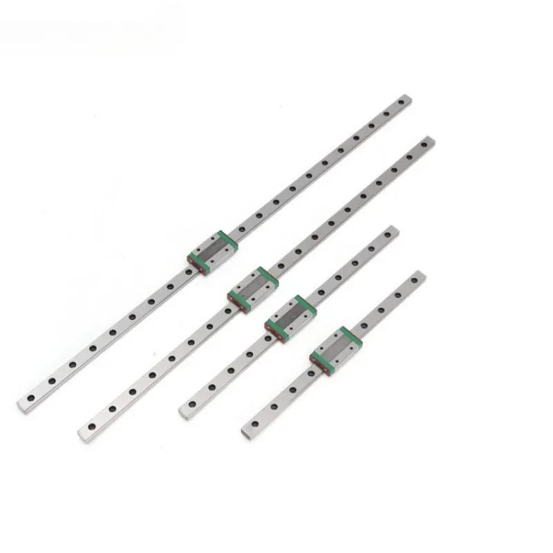 ZEXEF 9 мм линейная направляющая MGN9 L= 100 200 300 350 400 450 500 600 мм линейный рельсовый путь MGN9C или MGN9H линейный блок SS 3D принтер с ЧПУ