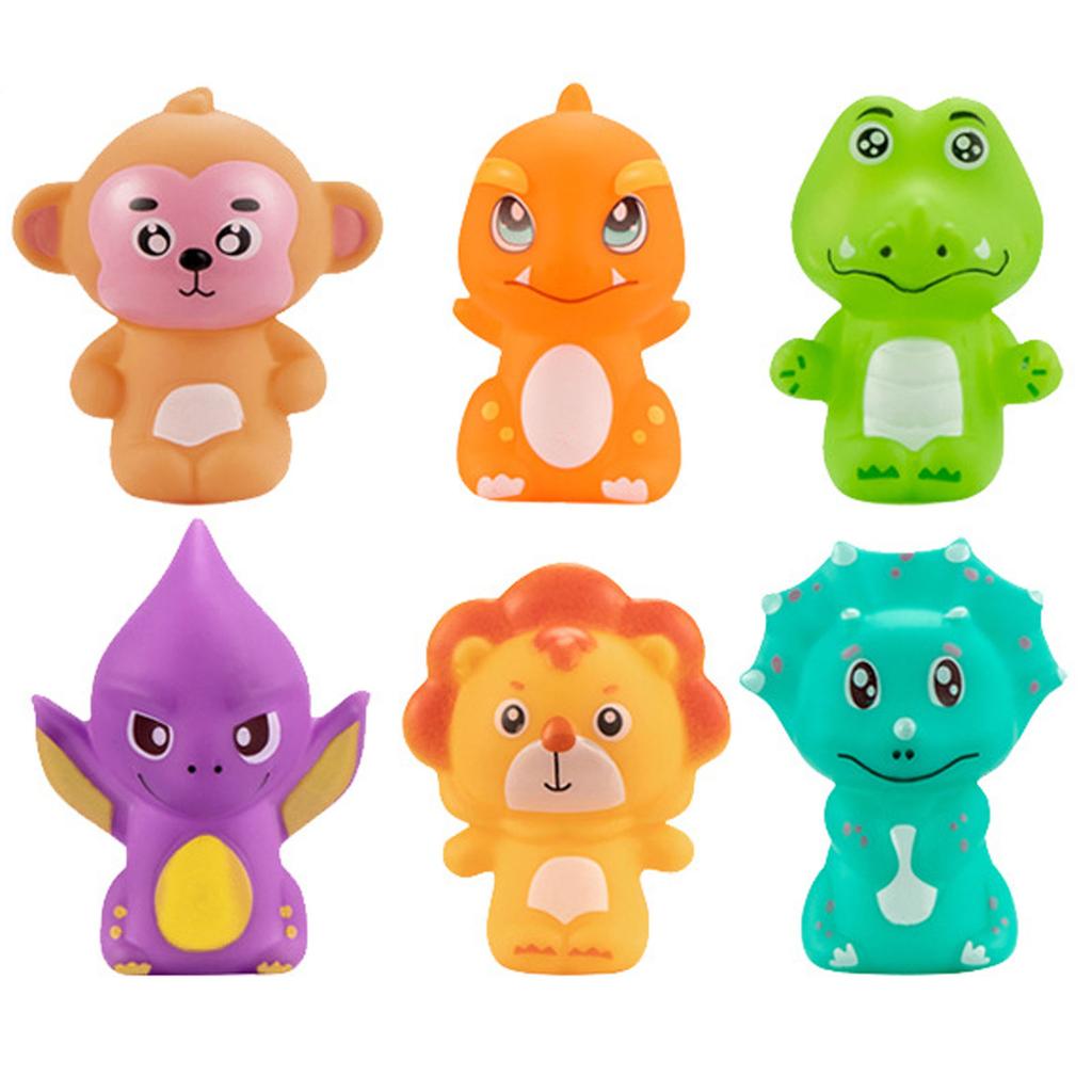 6 Наборов Пальчиковых Кукол Животных, Милые Пальчиковые Куклы, Кукольный Реквизит, Игрушки-Пальчиковые Куклы для Детей и Малышей