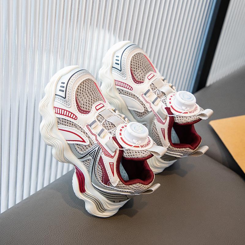 Детская мода Four Seasons Дышащая повседневная обувь для детей Бег Спорт Студенты Девочки Трендовые удобные кроссовки для спортзала