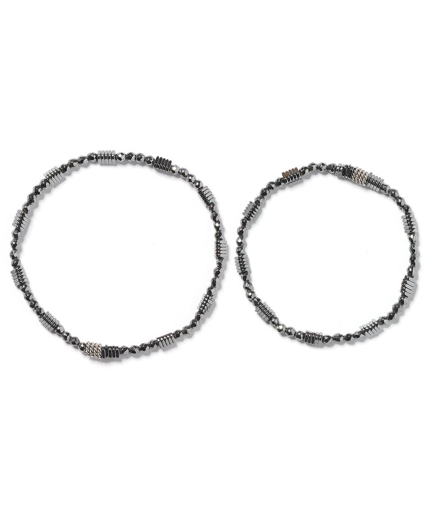 Винтажный серебряный браслет Polalita Hema Mix (Plt-Br-019_Sv)