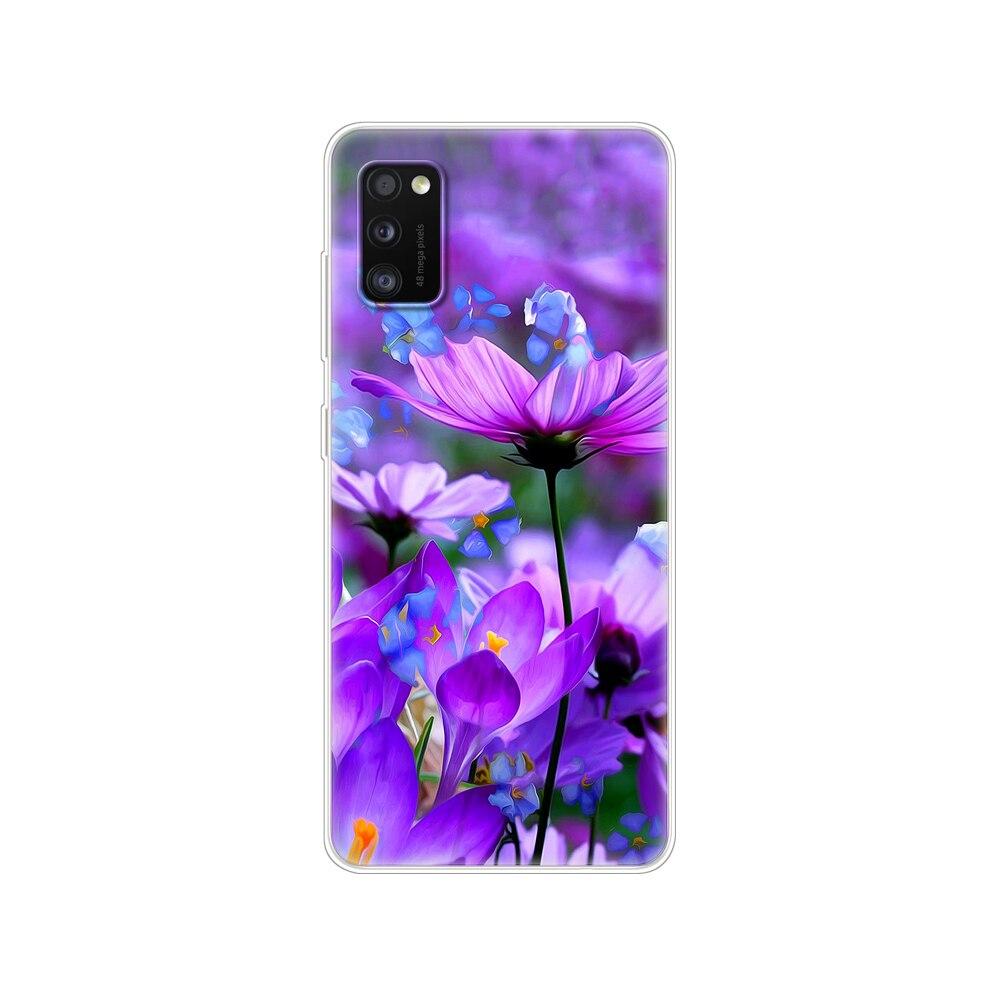 Чехол для Samsung Galaxy A41, 6,1 дюйма, Мягкая силиконовая задняя крышка для телефона Samsung A41, чехол GalaxyA41 A 41 A415 SM-A415fzwmser, бампер