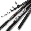 OXMAN Telescopic Fishing Rod 5m Long Shot Portable Retractable Travel Pole 24T High Carbon Fiber Surf Carp Pole Long Cast Dam Stainless Steel Guides