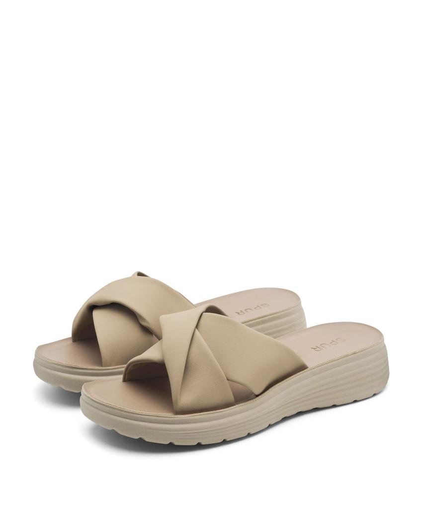 Spur Camille Softly Flatform Sandal 4.5Cm -Us9050 (3Color)