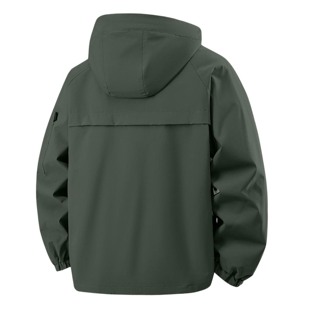 Женская модная утолщенная куртка с капюшоном для активного отдыха и пеших прогулок, однотонная ветровка, верхняя одежда