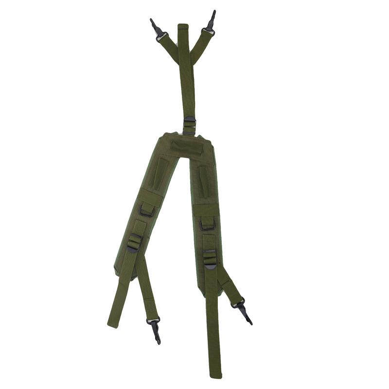 Multiple Outdoor Training Equipment Patrol Essential Multi-purpose Practical Waist Closure Fitness Weight-bearing Shoulder Strap