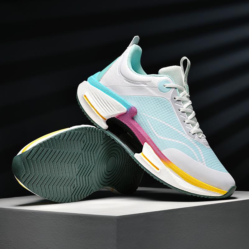 Running Shoes Women Flat Soft Mesh Breathable Tennis Shoes 2024 New Luxury Design Casual Couple Sneakers for Men and Women
