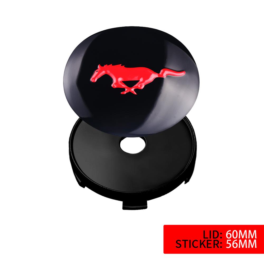 4pcs Aluminum Alloy Car Wheel Center Hub Caps Cover For Ford Fiesta Mondeo Fusion Explorer Escape Shelby Edge Taurus Mustang