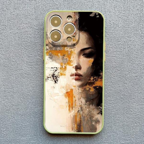 Акварельный портрет Чехол для телефона iPhone 15 14 13 12 Mini 11 Pro Max SE2 15 14 7 8 Plus XS X XR Ударопрочные чехлы