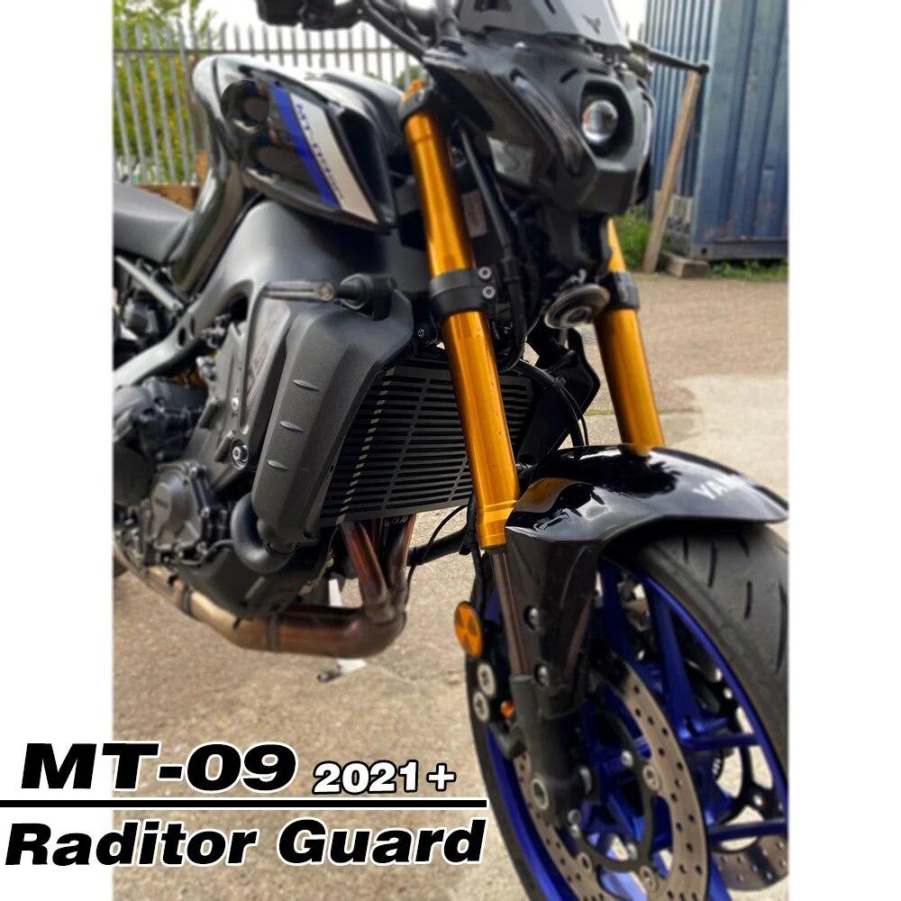 Защита радиатора для Yamaha MT-09 MT09 mt09 FZ09 2022 матовый черный