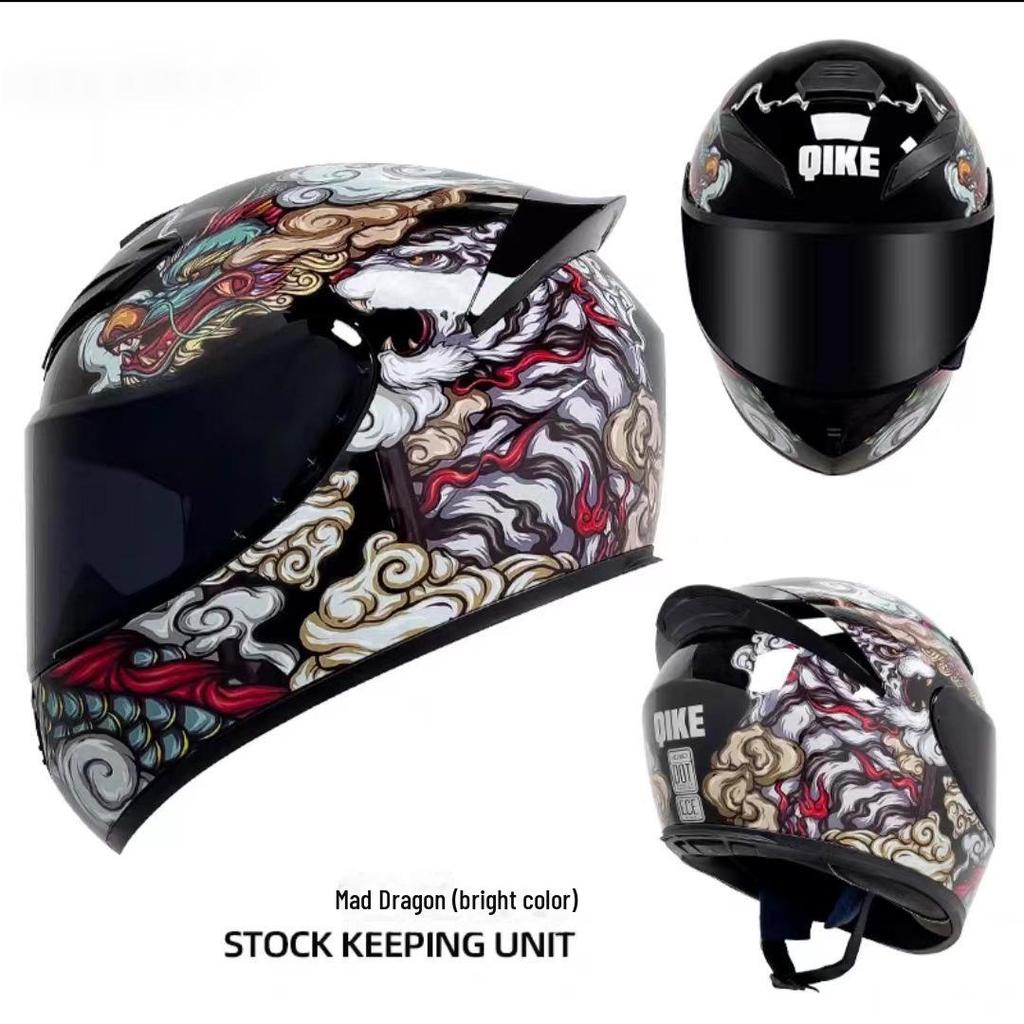 Unisex Retro Full-Coverage Motorcycle Helmet – All-Season Warmth & Safety for Street and Electric Vehicles