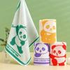 1Pc 25x50cm Cotton Cartoon Kung Fu Panda Absorbent Soft Bathroom Children Hand Towel Chinese New Year Gift