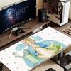 Peter Rabbit Mouse Pad, Large Gaming Desk Mat, Non-slip XXL Mousepad for Laptop & Tablet, Mini PC Playmat with Stitched Edges