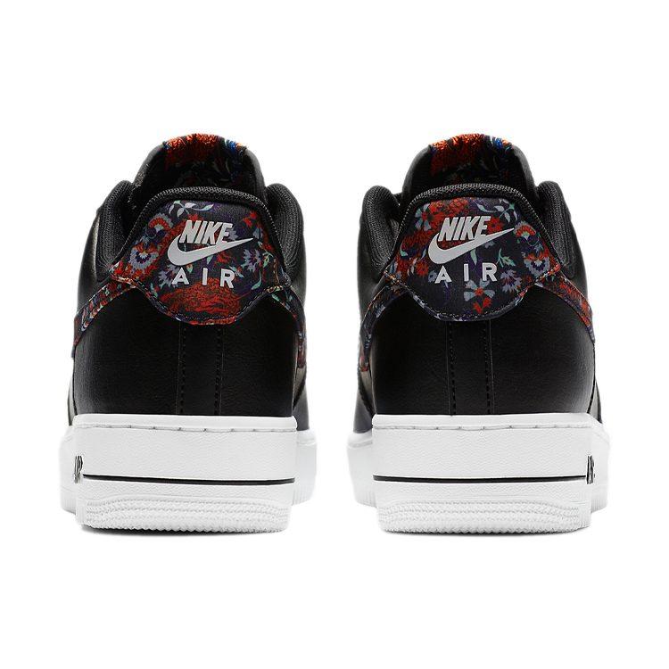 Nike Air Force 1 Low Черный Цветочный CZ7933-001