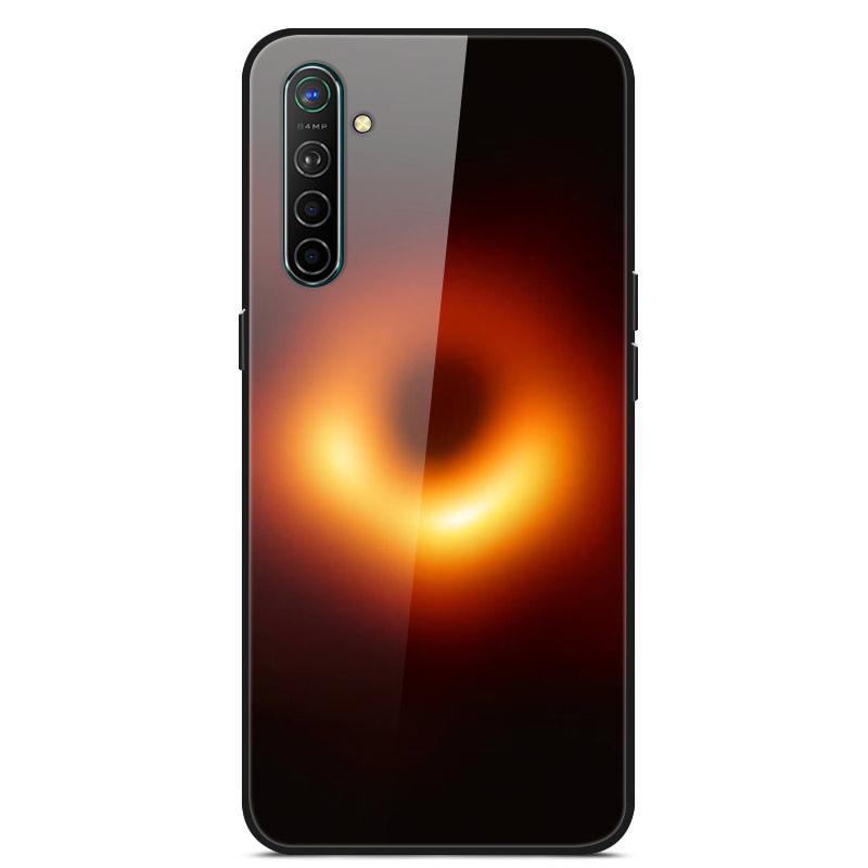 Для OPPO Realme XT Закаленное Стекло Чехол Мягкий Бампер Жесткий Funda Для OPPO Realme 6 Pro Realme X2 XT Чехол для Телефона Realme6 Задняя Крышка