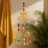 Wind Chime Brass Om Chakra Beads 7 Bells