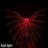Multicolor LED Light-Up Gold Wings for Adult Belly Dance & Stage Performance