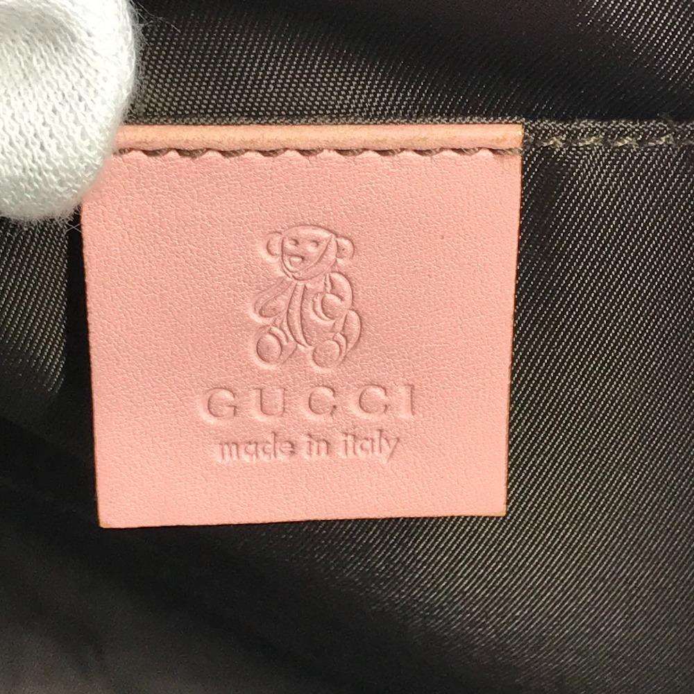 Gucci 271101 GG Попугай Папагалло Сумка-тоут с брелоком Ручная сумка розовый/бежевый
