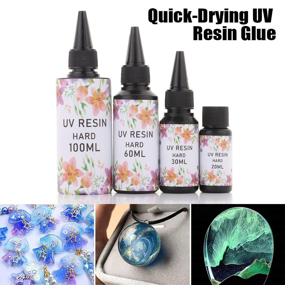 DIY ультрафиолетовое отверждение солнечной сушки быстросохнущий твердый УФ кристально чистый УФ смоляной клей