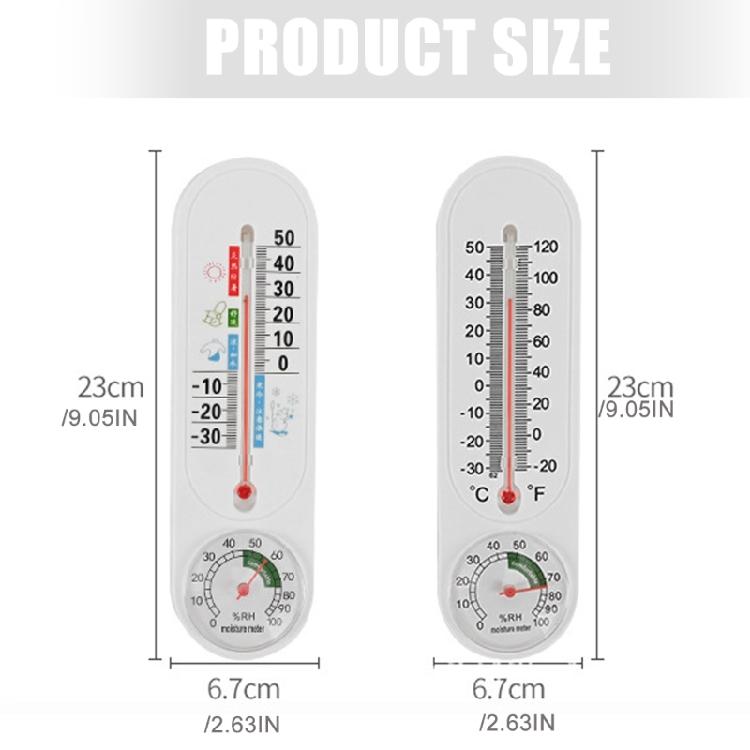 Настенное устройство для измерения климата в помещении с аналоговыми термометрами и гигрометром для контроля температуры в доме и офисе