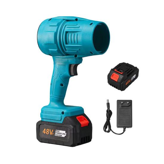 Беспроводной мощный реактивный вентилятор с высокоскоростным бесщеточным двигателем мощностью 1050 Вт, работающий от аккумулятора, ручной канальный турбовентилятор высокой мощности