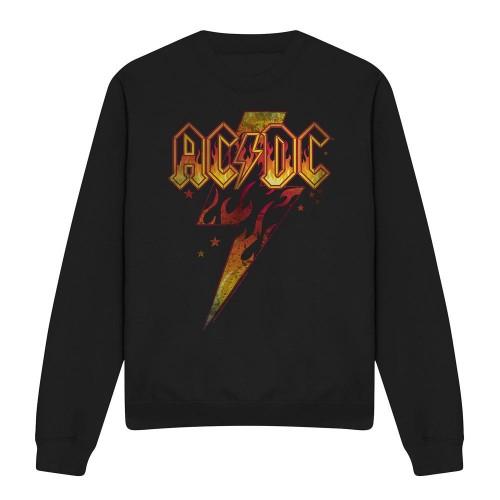 AC/DC Unisex Adult Fire Bolt Sweatshirt
