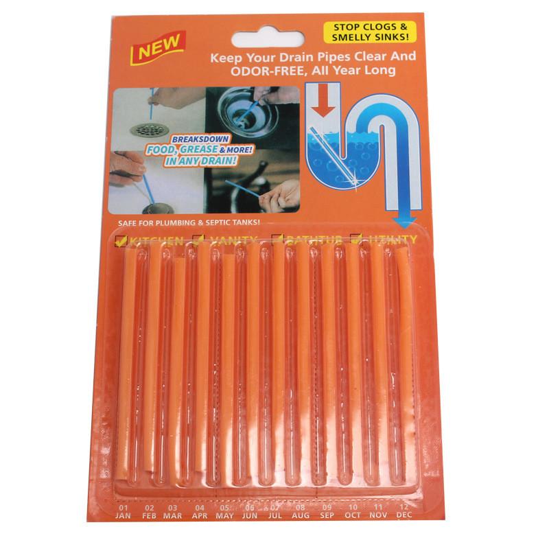 Oem Sani Sticks Drain Cleaner With Powerful Odor Removal For Home Plumbing Maintenance