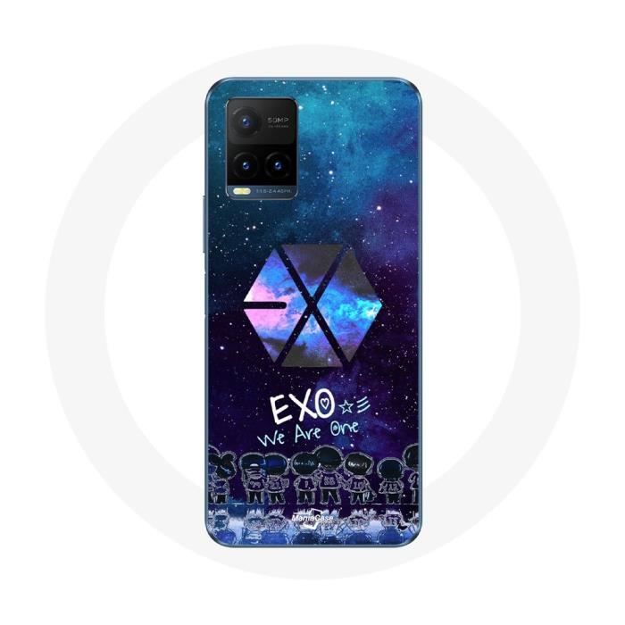 Coque pour Vivo Y21s 2021 / Y21 2021 Exo Groupe K-pop Logo we are one