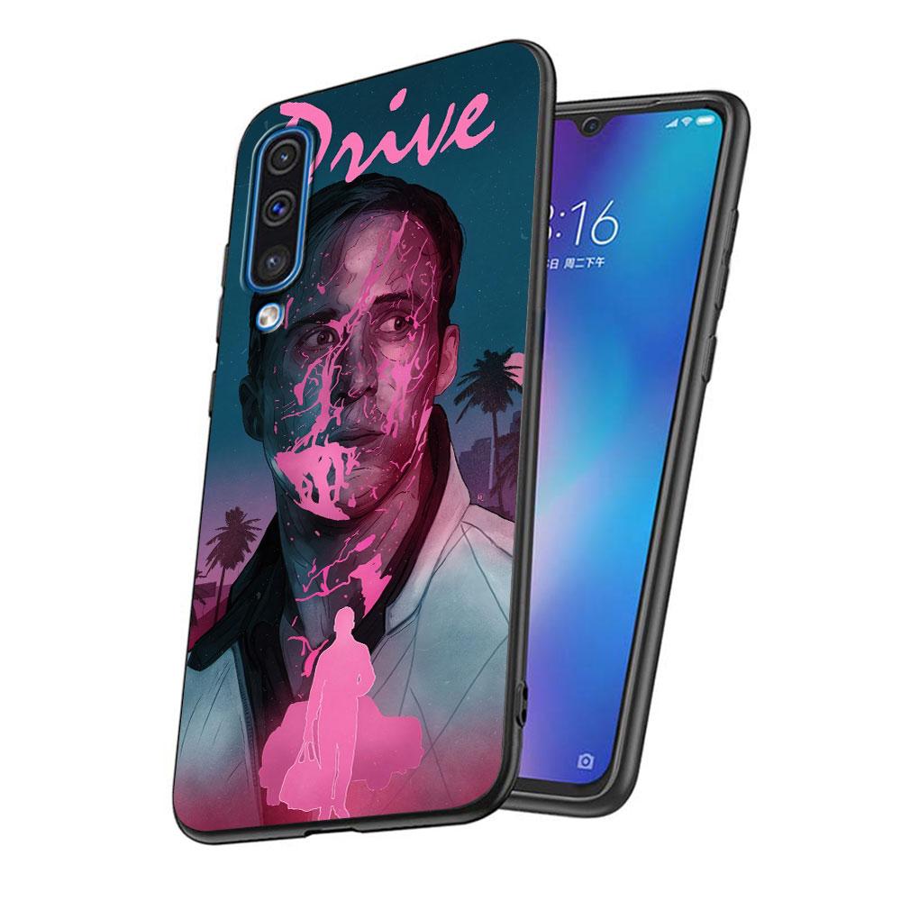 Movie Drive Ryan Gosling Art Case for Samsung Galaxy A10s A50 A50s A02s A03s A20 A30 A20e A70 A70s A20s TPU Black Phone Cover