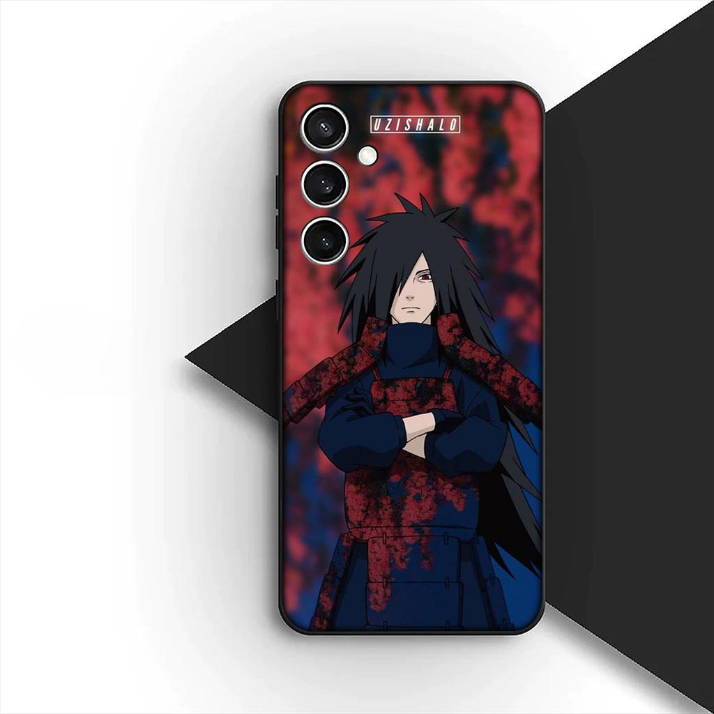 Cover for Samsung Galaxy S20 S22 S21 FE Ultra Plus A07 A17 A15 A16 A25 A57 A37 Casing Silicone Phone Case Uchiha Narutos Madara