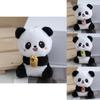 Colorful And Cute Panda Plush Keychain Soft And Huggable Stuffed Doll