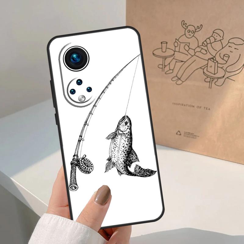 Удочка для ловли карпа Чехол для Honor Magic 7 Lite 5 6 8 Pro для Honor 400 200 90 70 50 X8c X8b X9a X9b X9c X9d Win