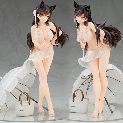 18 см Аниме Фигма Альтер D'azur Lane Атаго 1/7 Летняя Версия Март Сексуальная ПВХ Фигурка Действия Коллекционная Модель Игрушка Подарок Украшение Статуэтка