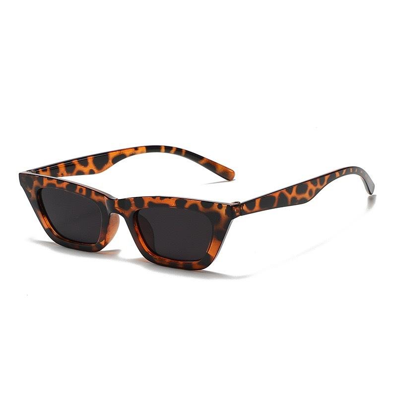 Vintage Cat Eye Small Frame Sunglasses Unisex UV Protection High Sense Fashion European American Retro Outdoor Driving Beach Sun Glasses