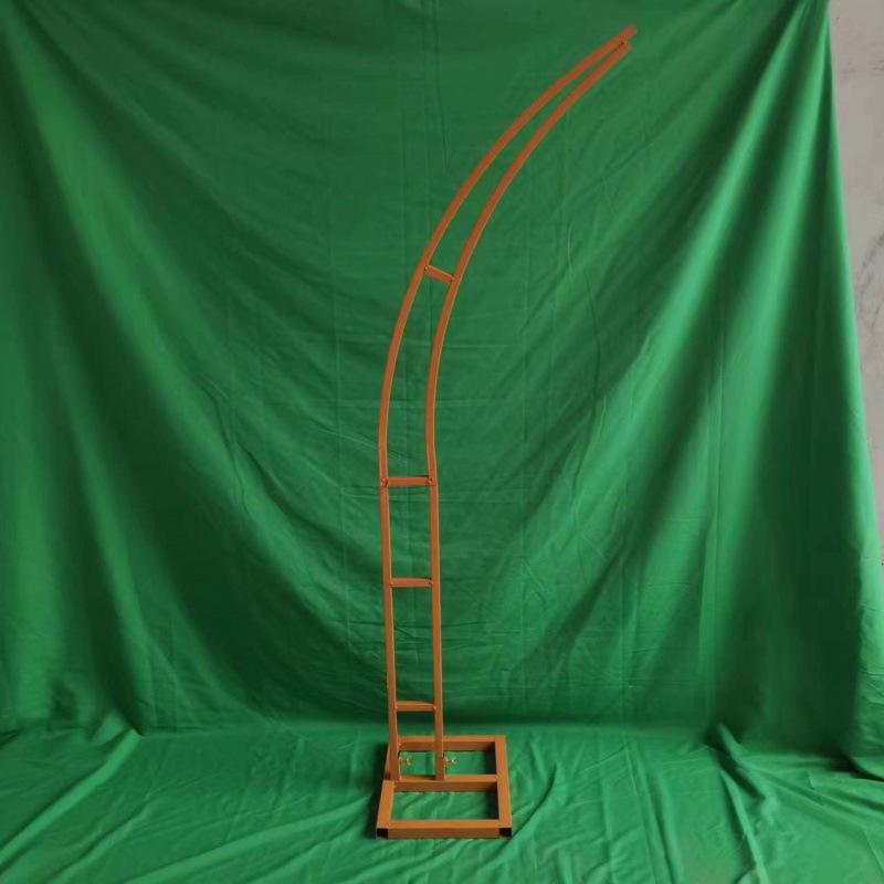 Свадебная арка из железа для улицы, подставка для цветов - Декорация входа на свадьбу, ворота "Бычий рог"