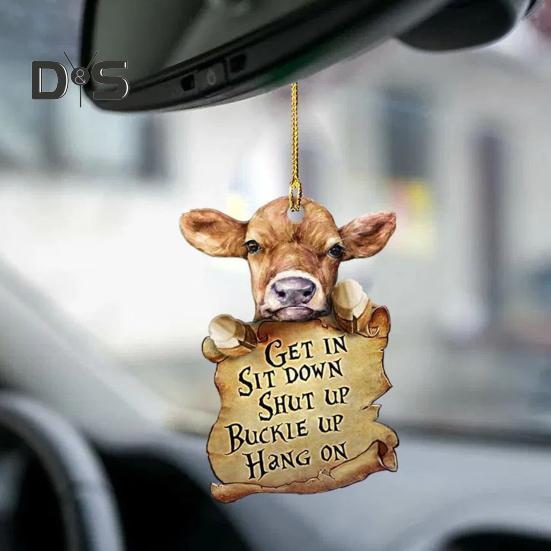 Креативная серия животных, акриловая подвеска для автомобиля, сова, птица, слон, подвеска для автомобиля, подвесное украшение, аксессуары для рюкзака