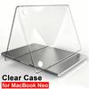 Прозрачный чехол для ноутбука MacBook Neo 13 дюймов 2026 A3404, устойчивый к царапинам, жесткий защитный чехол-оболочка из поликарбоната для MacBook Neo